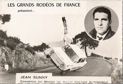 Jean Sunny, el primer europeo en conducir sobre dos ruedas