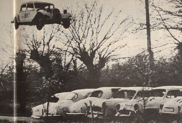 Jean Sunny, primer europeo en conducir un coche sobre dos ruedas 05 (592x400)