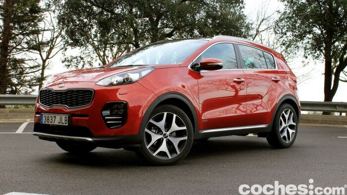 Kia Sportage 2.0 DRDi GT Line 4x4 2016 prueba exterior 1