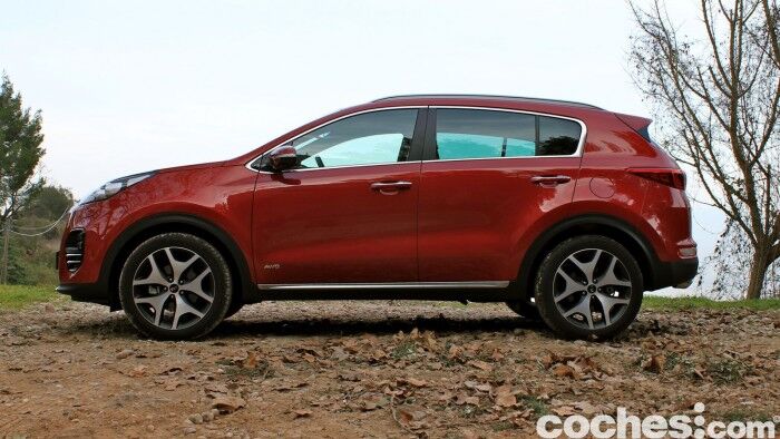 Kia Sportage 2.0 DRDi GT Line 4x4 2016 prueba exterior 10