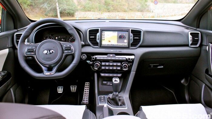 Kia Sportage 2.0 DRDi GT Line 4x4 2016 prueba interior 2