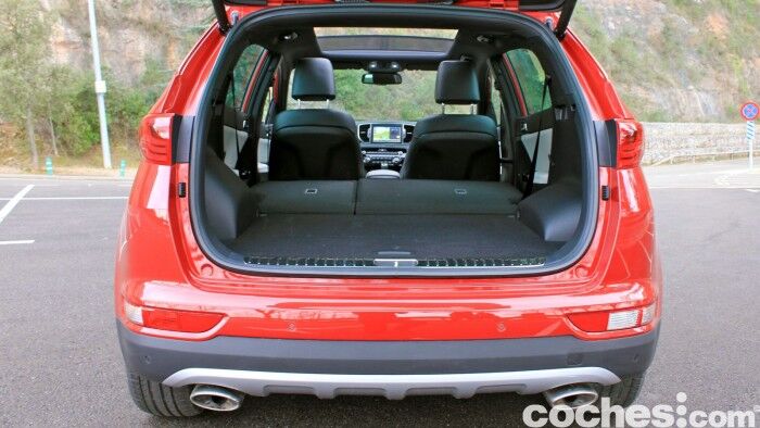Kia Sportage 2.0 DRDi GT Line 4x4 2016 prueba maletero 6