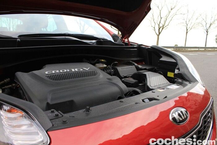 Kia Sportage 2.0 DRDi GT Line 4x4 2016 prueba motor 2