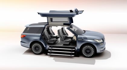Lincoln Navigator Concept, alas de gaviota para un SUV de lujo