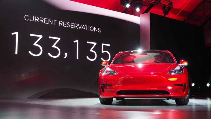 Tesla Model 3 presentación
