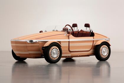 Toyota Setsuna, el coche de madera sin un solo clavo o tornillo