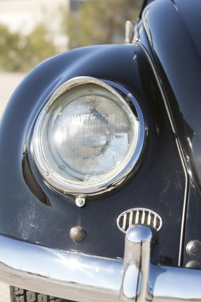 Volkswagen Beetle Oval Window 1954 Green Day detalle 01