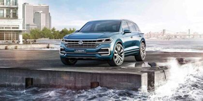 Volkswagen T-Prime Concept GTE, adelantando al Touareg y más