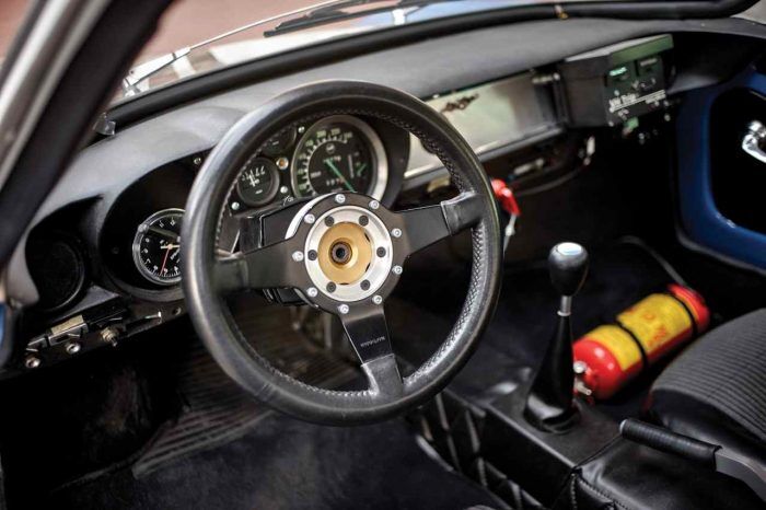 Alpine-Renault A110 1800 Group 4 Works 1974 interior 1