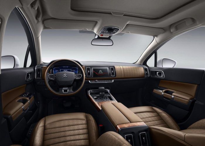 Citroen C6 China 2016 interior