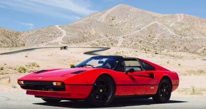 Ferrari 308 GTE, el primer Ferrari eléctrico de la historia