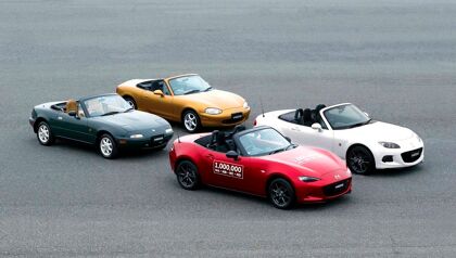 Un millón de unidades del Mazda MX-5