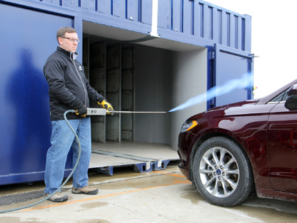 Ford crea el primer túnel de viento portátil
