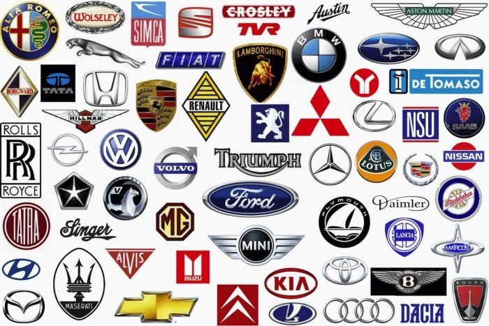 logos marcas coches