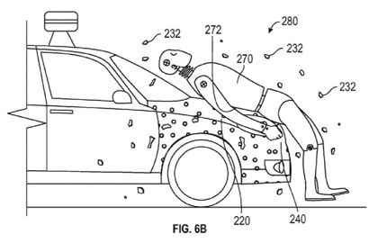 Google quiere proteger peatones pegándolos al capó