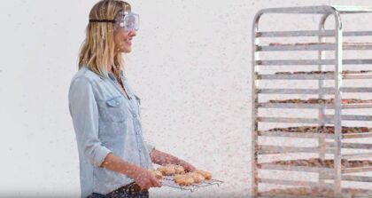 Nissan sabe cómo cocinar donuts a toda velocidad