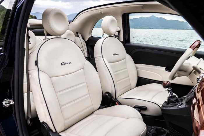 Fiat 500C Riva 2016 interior 05