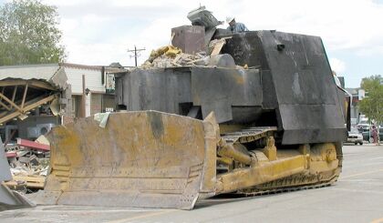 Killdozer, el destructor de 61 toneladas creado para vengarse