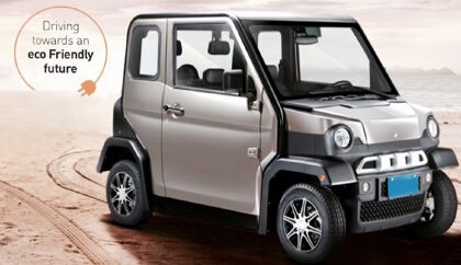 MEV ZIP S, un cuatro plazas eléctrico perfecto para recorrer tu ciudad