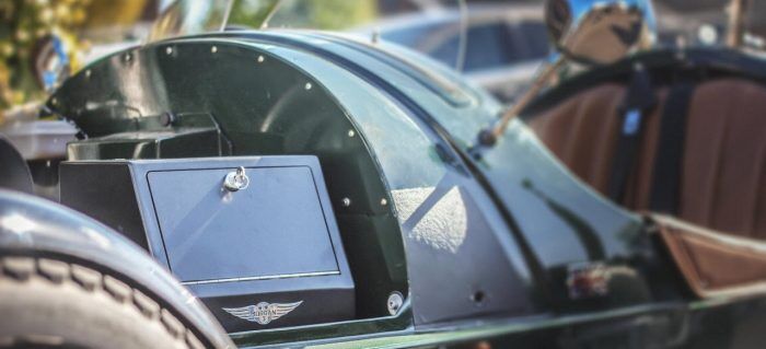 Morgan 3 Wheeler caja fuerte