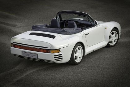Este es el único Porsche 959 cabrio que existe
