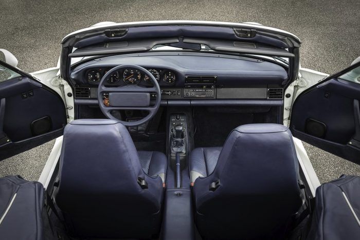 Porsche 959 Convertible interior 05