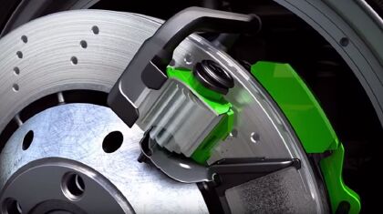 El aspirador de partículas de frenado que reduce la contaminación