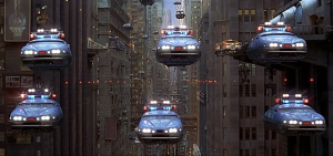 El quinto elemento coches voladores policia