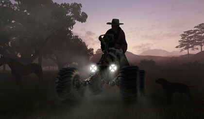 La mula mecánica perfecta para granjeros amantes de la tecnología punta