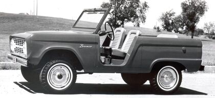 Así fue la presentación del Ford Bronco hace 50 años