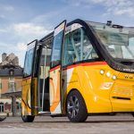 autobus autónomo en Sion Suiza