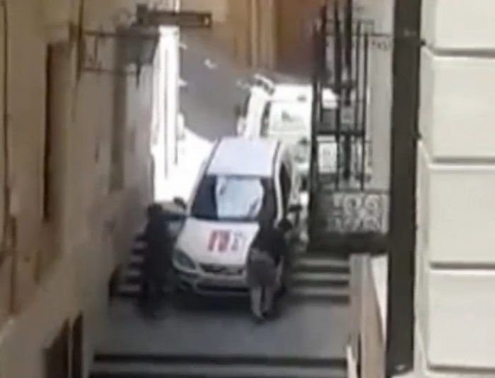 coche escaleras teruel