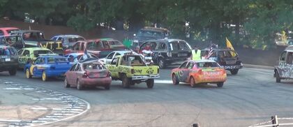 Carreras de coches al estilo cangrejo