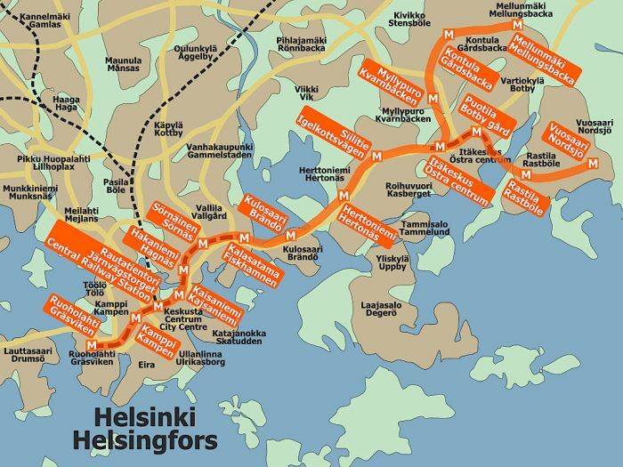 helsinki-metro-map
