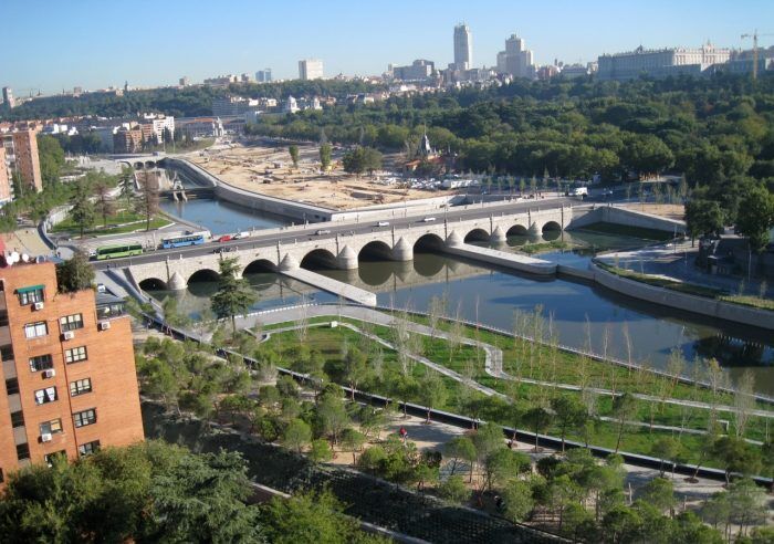 madrid rio despues de las obras