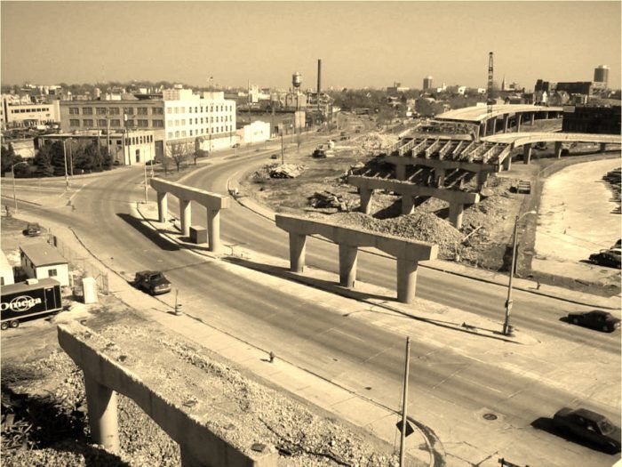 milwaukee Highway teardown