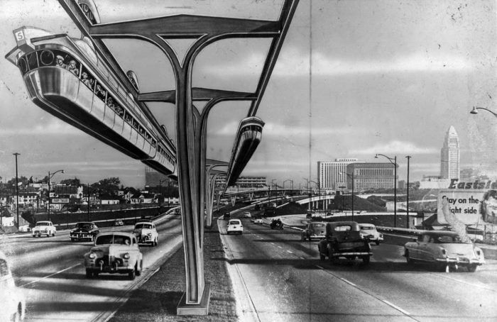 monorail LA 1954