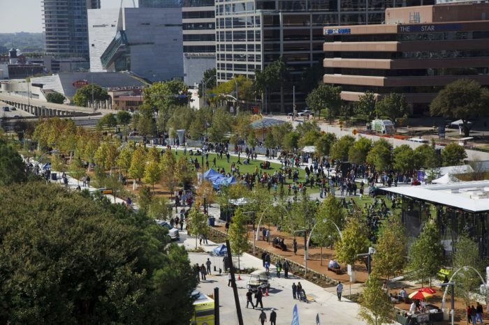 Klyde Warren Park Grand inauguración