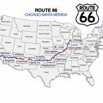 mapa de la Ruta 66