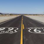 Amboy, Kalifornien, USA, Hist. Route 66