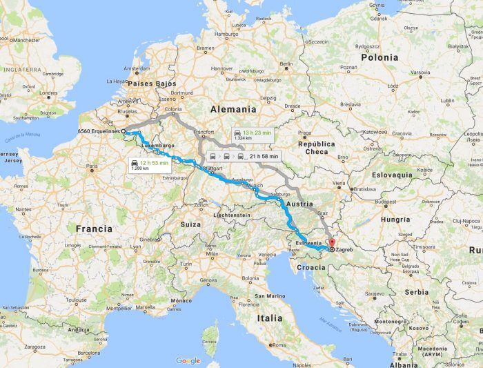 viaje inesperado gps