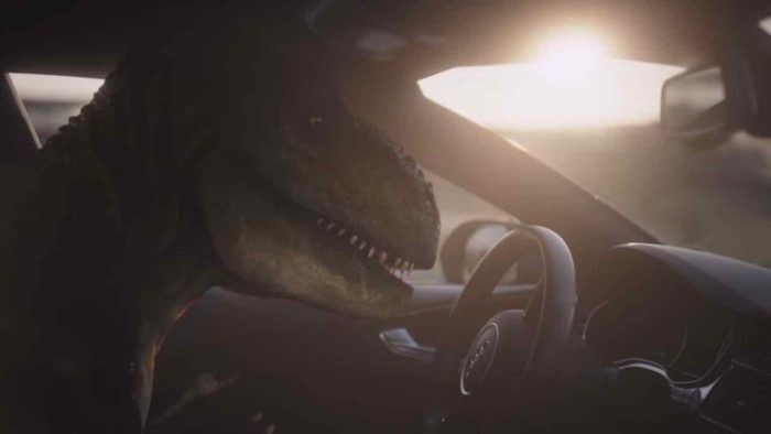 Audi T-Rex anuncio