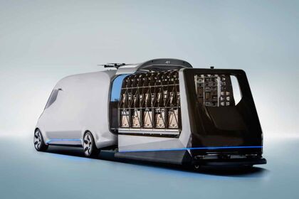 Mercedes Vision Van Concept (o cómo serán las furgonetas futuras)