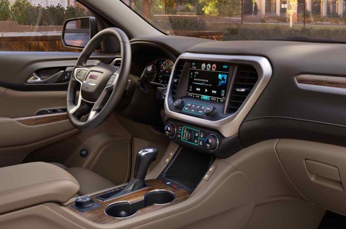 2017 All-New GMC Acadia Denali Interior