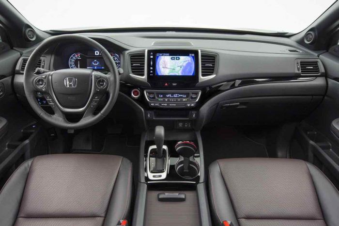 Honda Ridgeline 2017 USA interior