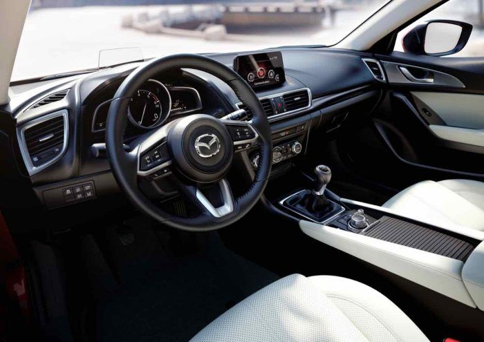 Mazda 3 Sedan 2017 interior