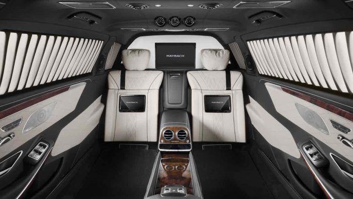 Mercedes-Maybach Pullamn Guard 2016 interior - 5