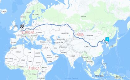 De Seúl a Nürburgring en scooter