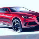 Alfa Romeo Stelvio 2017 Boceto DiseñO 2 150x150