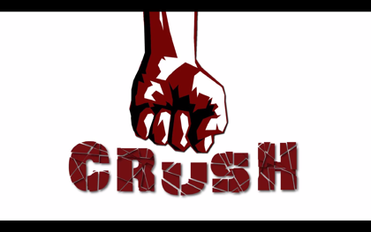 Una apisonadora contra una pelota de golf